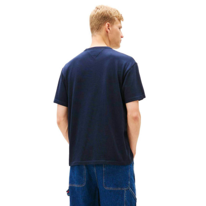 T-SHIRT MANICA CORTA COTONE RELAXED LINEAR LOGO DM21110-C1G [3]