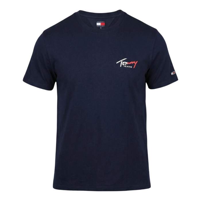 T-SHIRT MANICA CORTA COTONE SLIM LOGO SIGNATURE CHEST DM0DM22538-XML [3]