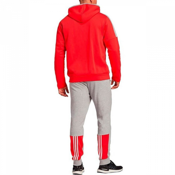 TUTA FELPA FULL ZIP CAPPUCCIO COLORBLOCK [2]