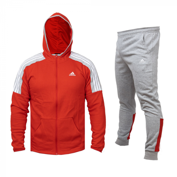 TUTA FELPA FULL ZIP CAPPUCCIO COLORBLOCK [3]