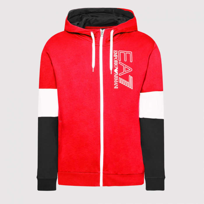 Tuta French Terry Insertata Full Zip Cappuccio Logo Visibility PJ05Z-3LPV52-24BG [2]