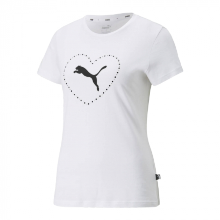 Valentine S Day Graphic Tee Puma White