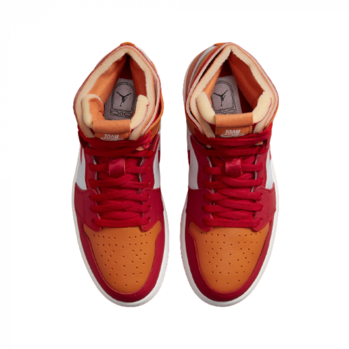 W Air Jordan 1 Zoom Air Cmft Fire Red Hot Curry [4]