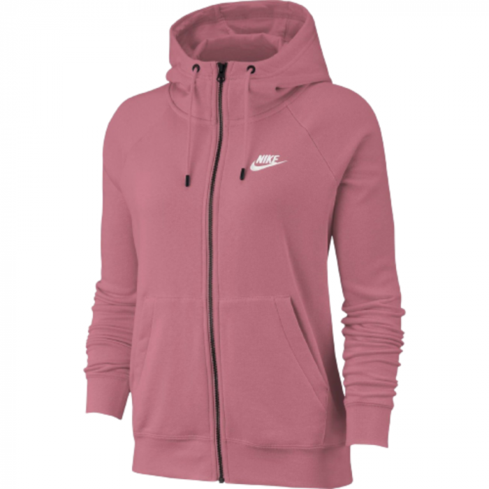 W Nsw Essntl Hoodie Fz Flc