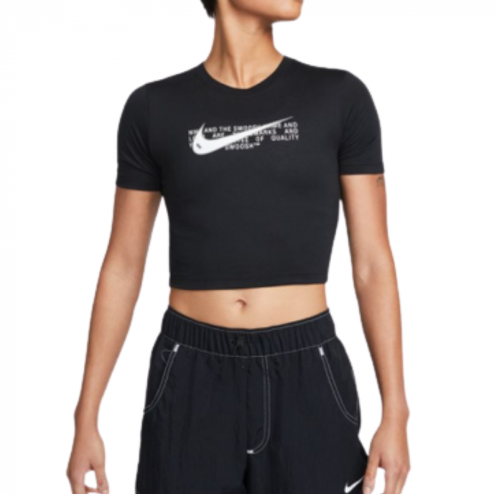 W Nsw Tee Slim Crp Swoosh [2]