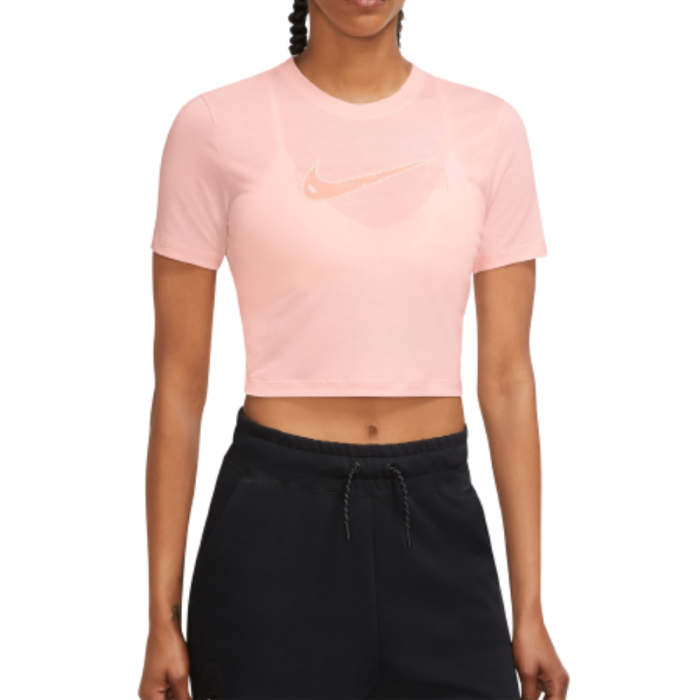 W Nsw Tee Slim Crp Swoosh [2]