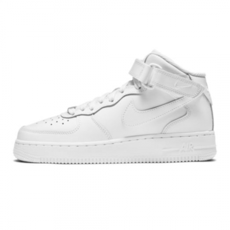 Nike Air Force 1 Mid LE "Triple White" [1]