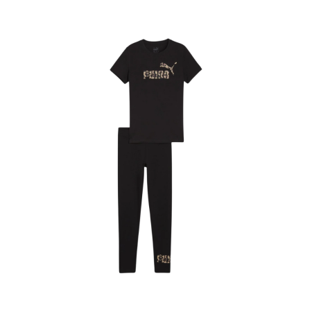 ANIMAL Tee & Leggings Set G PUMA Black 680321-01 [2]
