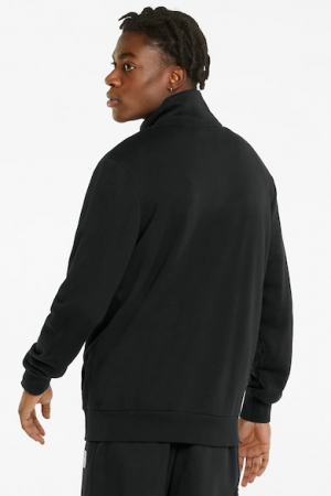 BMW Mms Ess Sweat Jacket TR Cotton Black 533403-01 [1]
