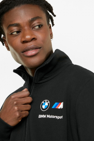 BMW Mms Ess Sweat Jacket TR Cotton Black 533403-01 [3]