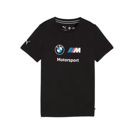 BMW MMS KIDS ESS LOGO TEE PUMA Black 621264-01 [3]