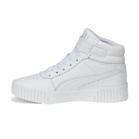 Carina 2.0 Mid Jr Puma White-Puma White- 387376-02 [1]