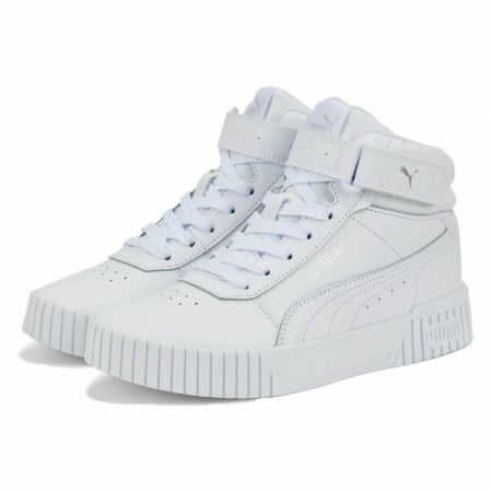 Carina 2.0 Mid Jr Puma White-Puma White- 387376-02 [3]