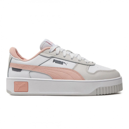 Pantofi sport - Carina Street Jr PUMA White-Rose Dust-Fe 393846-04
