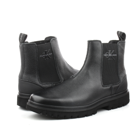 CLASSIC CUP LACEUP LTH BT WOVEN YM01447-0GM [2]
