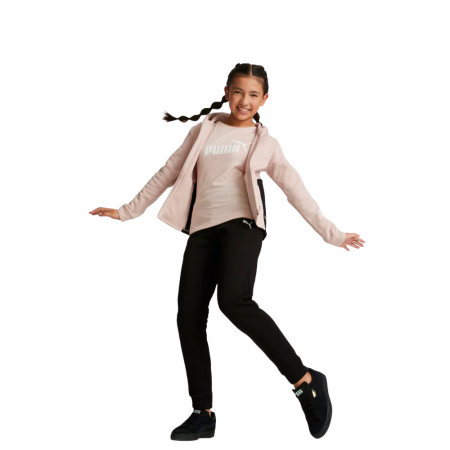 Classic Hooded Tracksuit Fl Cl G Rose Qu [3]