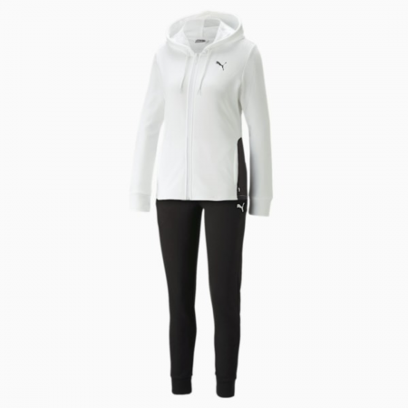 Classic Hooded Tracksuit TR cl PUMA Whit [0]