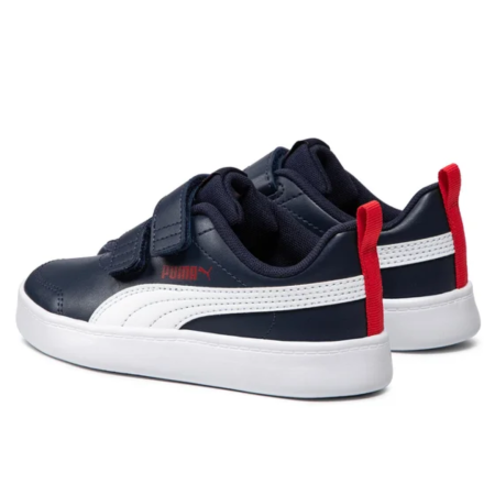 Courtflex v2 V PS Peacoat-High Risk Red 371543-01 [3]