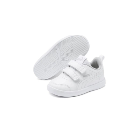 Courtflex v2 V PS Puma White-Gray Violet 371543-04 [1]