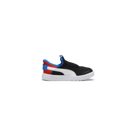 Copii și Adolescenti - Courtflex v3 SLIPTECH PS PUMA Black-PUMA 399734-01