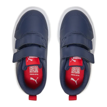 Courtflex V3 V PS PUMA Navy-PUMA White-P 397642-03 [3]