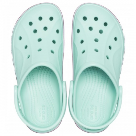 CROCS BAYABAND RAINBOW GLITTER CLOG KIDS [3]