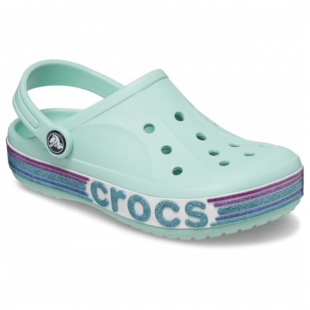 CROCS BAYABAND RAINBOW GLITTER CLOG KIDS [1]
