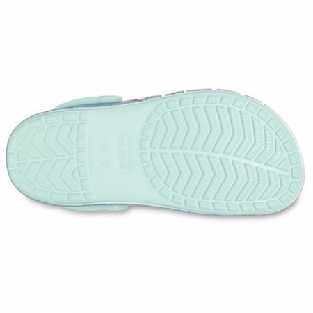 CROCS BAYABAND RAINBOW GLITTER CLOG KIDS [2]