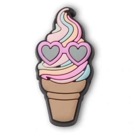CROCS (JIBBITZ) - CROCS JIBBITZ / RAINBOW SWIRL CONE 10013372