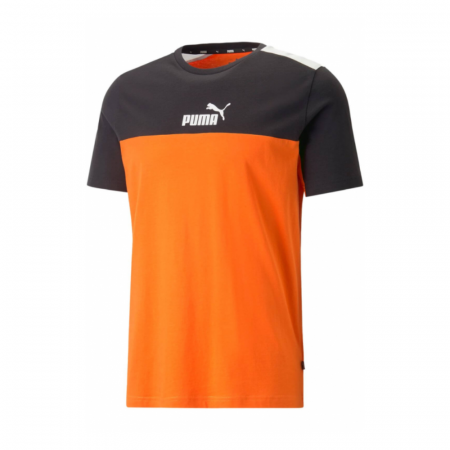 Bărbaţi - Ess+ Block Tee Cayenne Pepper