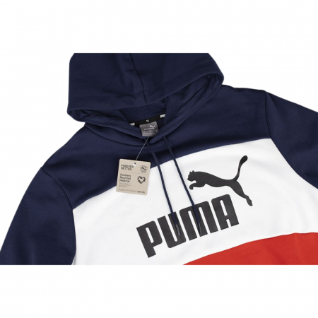 ESS+ Colorblock Hoodie FL Peacoat [3]