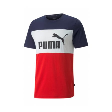 ESS+ Colorblock Tee Peacoat [0]