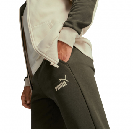 ESS+ Hooded Colorblock Suit FL cl Putty [2]