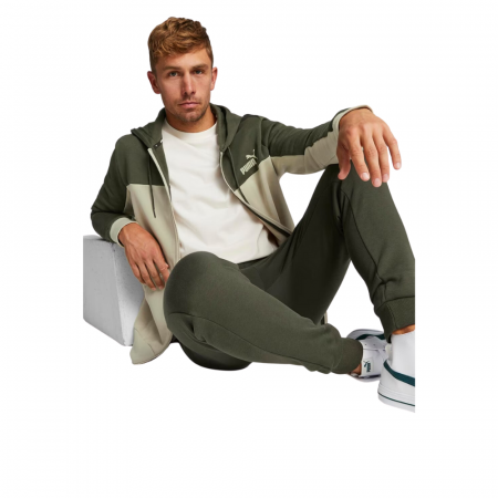 ESS+ Hooded Colorblock Suit FL cl Putty [3]