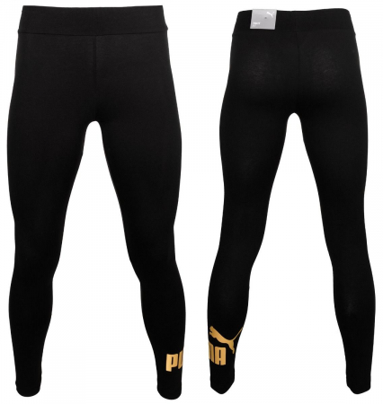 Ess+ Metallic Leggings Puma Black-Gold 586896-01 [0]