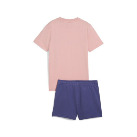 ESS No.1 Logo Tee and Shorts Set G Pink 686307-18 [4]