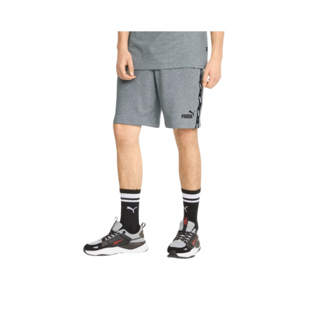 Ess+ Tape Shorts 9 TR Medium Gray Heath [2]