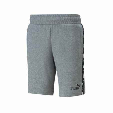 Ess+ Tape Shorts 9 TR Medium Gray Heath [0]