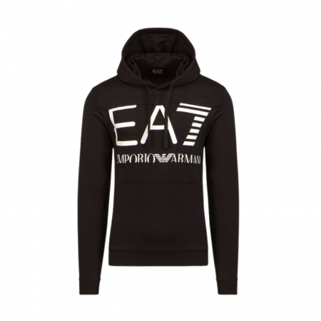 FELPA FRENCH TERRY CAPPUCCIO LOGO OVERSIZE - SPORTY LOGO [0]