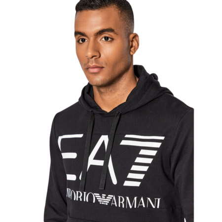 FELPA FRENCH TERRY CAPPUCCIO LOGO OVERSIZE - SPORTY LOGO [1]