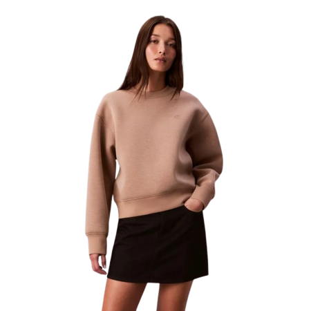 BLUZA - FELPA SCUBA BOXY GIROCOLLO 47E227G-PAI