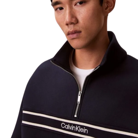 FELPA SPACER 1/4 ZIP STRIPE 4RE221G-CEF [2]