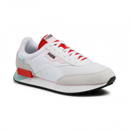 Future Rider Neon Play Puma White-Poppy [2]