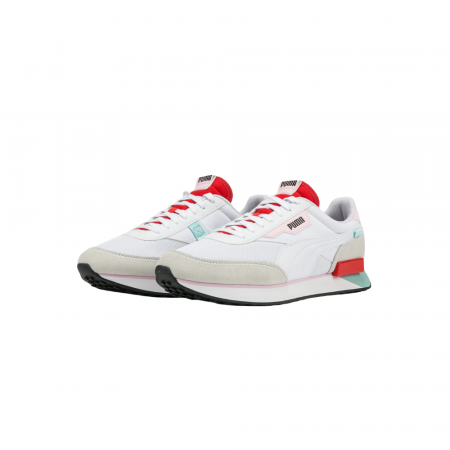 Future Rider Neon Play Puma White-Poppy [1]