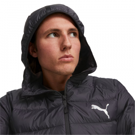 PackLITE Hooded Down Jacket Puma Black [3]