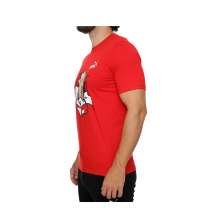 Graphics Sneaker Tee For All Time Red [3]