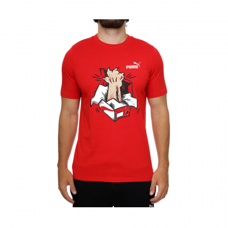 Graphics Sneaker Tee For All Time Red [2]