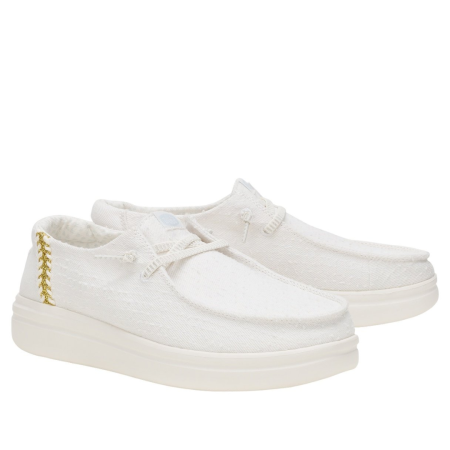 HEYDUDE WENDY RISE PERF CANVAS  43682 43682-100 [2]