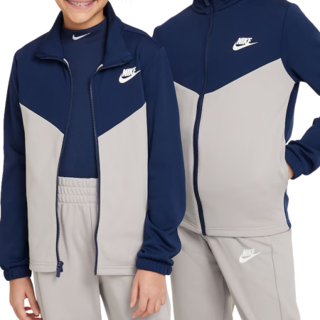 K NSW TRACKSUIT POLY FZ HBR FD3067-410 [1]