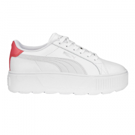 Pantofi sport - Karmen L Jr PUMA White-Feather Gray-Love